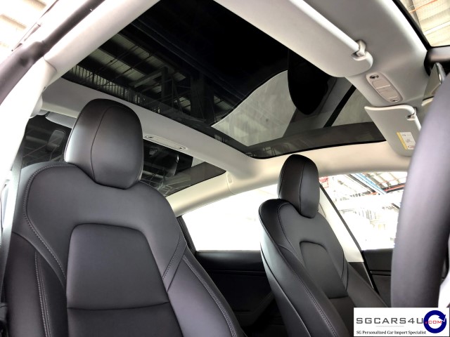 Tesla model deals 3 glass roof