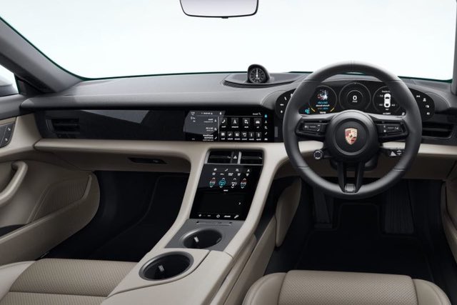 porsche taycan interior